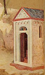 Giotto, Stigmata of St. Francis (detail)