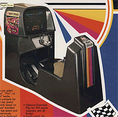Night Driver, Atari, 1976 Night Driver, Atari, 1976