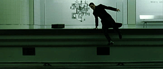 bouclage dans le m&eacute;tro, Matrix Reloaded, Les fr&egrave;res Wachowski