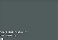 Maeda, APPLE II BASIC program Maeda, APPLE II BASIC program