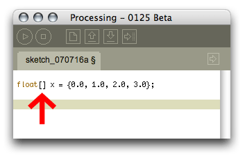 Processing 0125 - Crochets