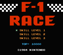 Nintendo F-1 Race Nintendo F-1 Race