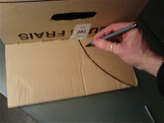 Use first ear remains as a pattern