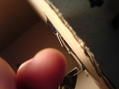 Flatten inside muzzle staples Flatten inside muzzle staples