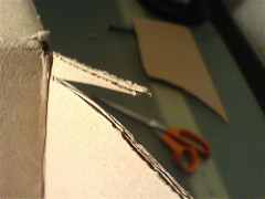 Finishing touches on ear Finishing touches on ear