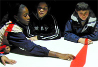 Petite Chaperon Rouge, version Hypertable : r&eacute;alisation Alexis Amen, Douglas Edric Stanley, Opixido