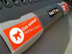 Duke's Cage w/Live Animal stickers