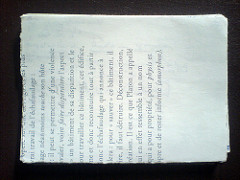 Notes on &laquo; Logique de la sensation &raquo;