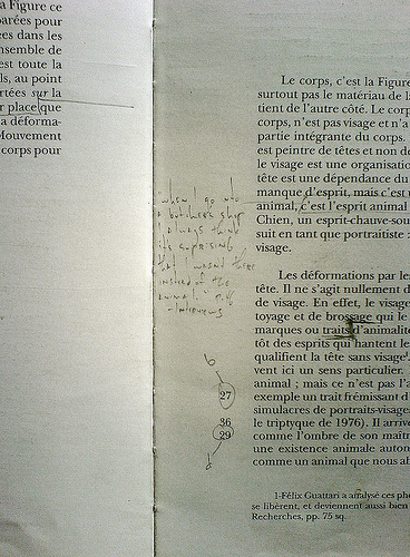 Notes on « Logique de la sensation »