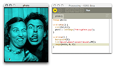 Processing image example