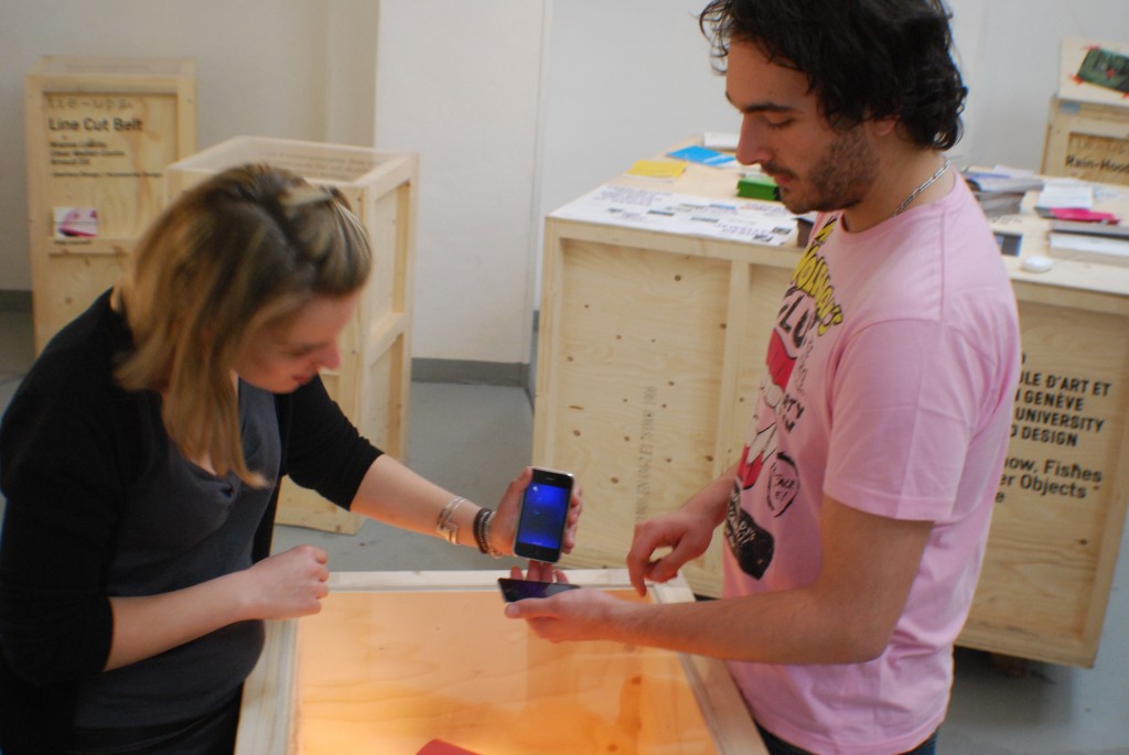 Scolu - Transfering fish from one iPhone to another