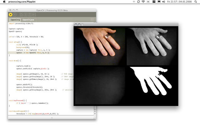 OpenCV Processing test OpenCV Processing test