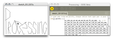 Simple Processing demo