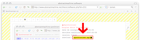 abstractmachine:synchronizer xpi file