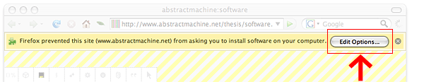 abstractmachine:synchronizer extension alert abstractmachine:synchronizer extension alert