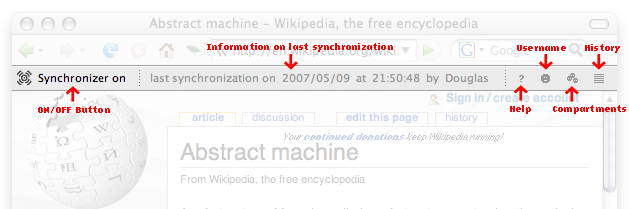 abstractmachine:synchronizer toolbar buttons abstractmachine:synchronizer toolbar buttons