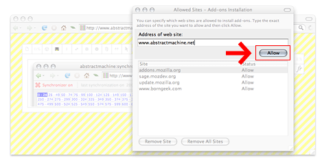 abstractmachine:synchronizer extension option