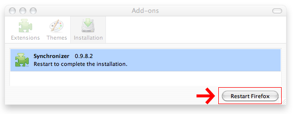 abstractmachine:synchronizer restart abstractmachine:synchronizer restart
