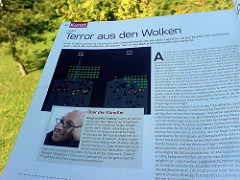 Terror aus des Wolken - Gee Magazine October 2008