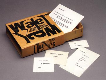 Water Yam, George Brecht, 1963 Water Yam, George Brecht, 1963