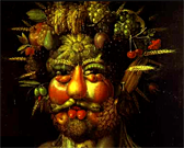 Archimboldo, Vertumnus, gros plan Archimboldo, Vertumnus, gros plan