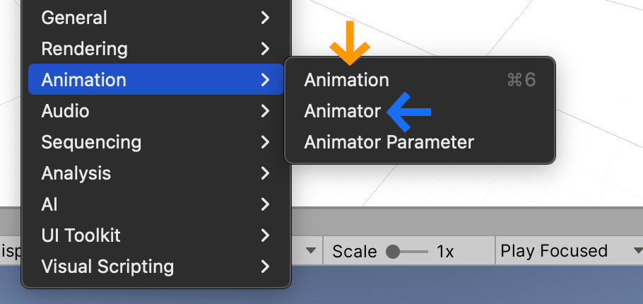 Unity Animation Windows