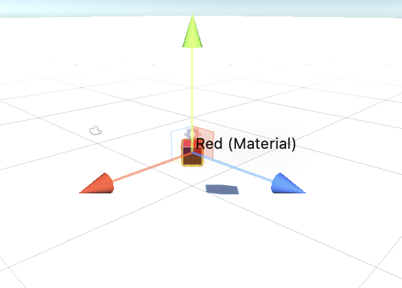 Unity drag material